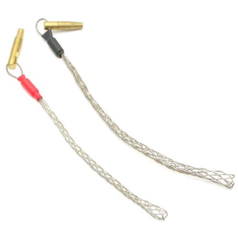 Self-Tightening Stainless Steel Mesh Cable Grip 2 Piece Kit