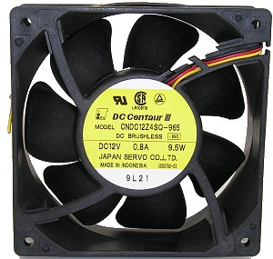 12 Volt DC Fan, Centaur III, 120mm,  9.5 Watt