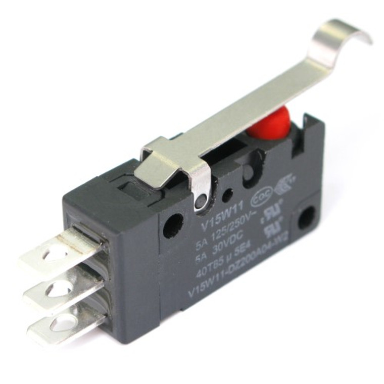 Watertight Miniature Snap Switch with Simulated Roller SPDT