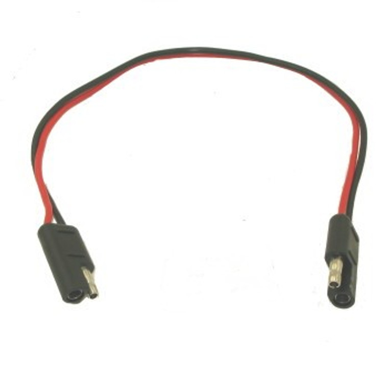 Bullet-Style Trailer Mating Connector Set - 2 Pin: 18 Awg