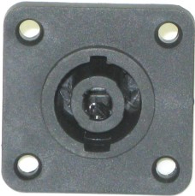 4 Pin Locking Square Chassis Mount Speaker / Audio Connector