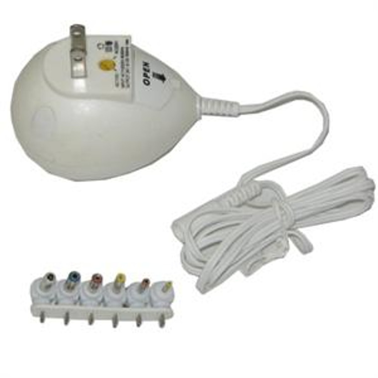 Universal DC Adaptor, 1.5 - 12 Volt DC at 1 Amp