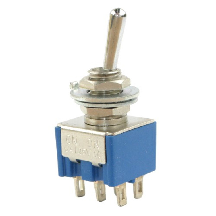 Miniature Toggle Switch DPDT On-On