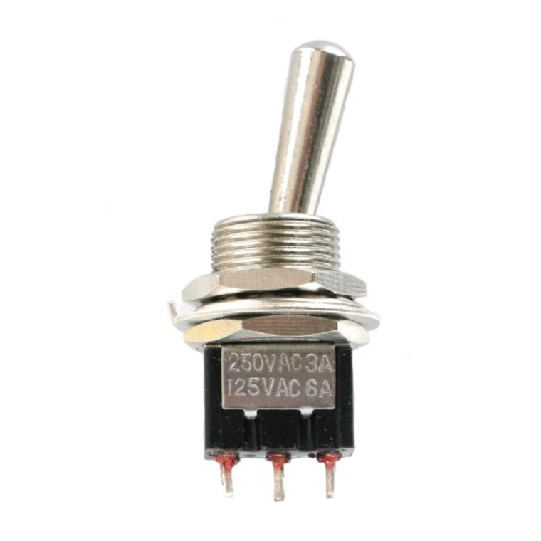 Miniature Toggle Switch SPDT On-Off-On 6A