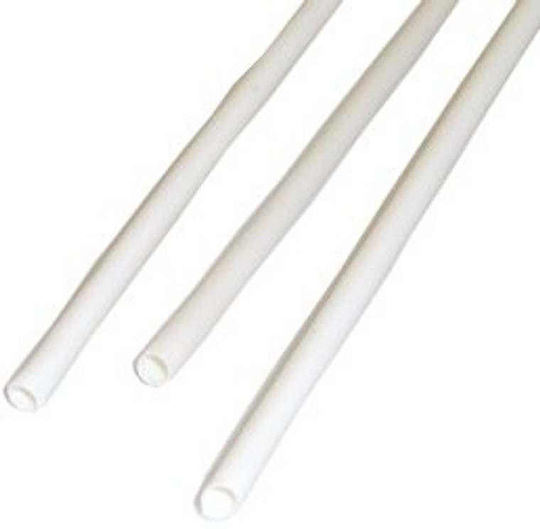 1/8 Inch x 4 Foot Heat Shrink Tubing, Color: White 1/8 Inch x 4 Foot Heat Shrink Tubing, Color: White