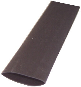 Heat Shrinkable Tubing 1/2" x 4' Black