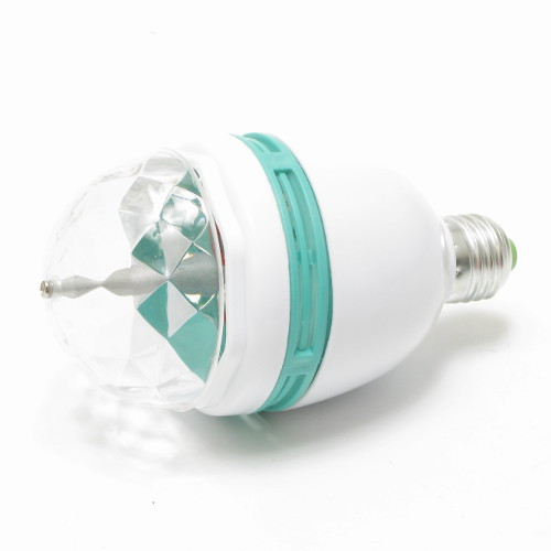RGB LED Rotating Light with Mirror Ball Effect