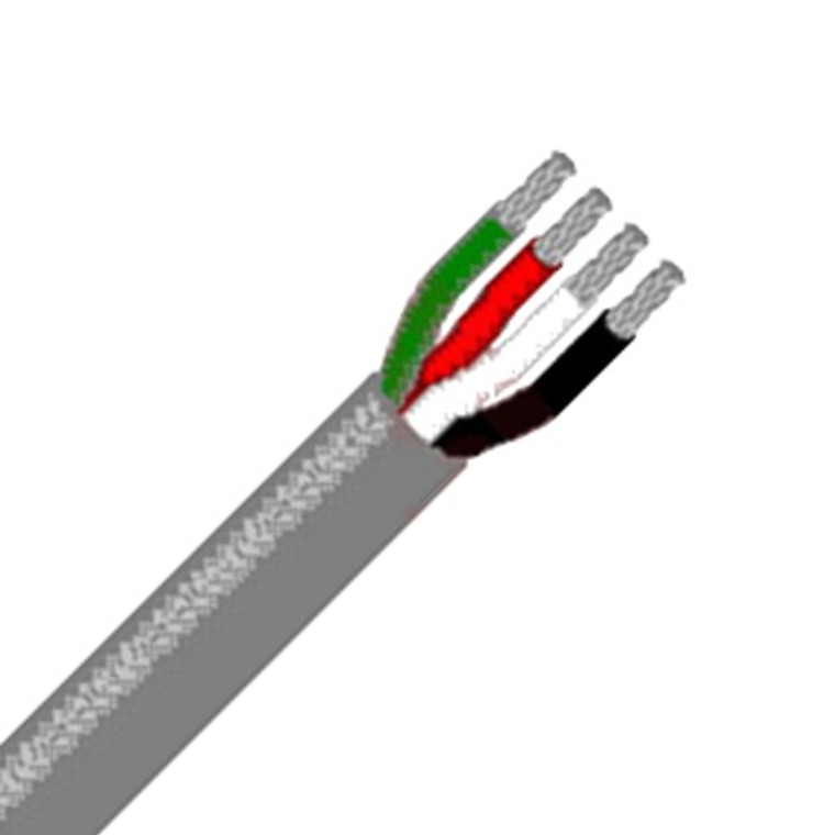 4 Conductor 18 AWG Non-Shielded Cable Type CM Belden Equivalent 8489 - 500 Foot