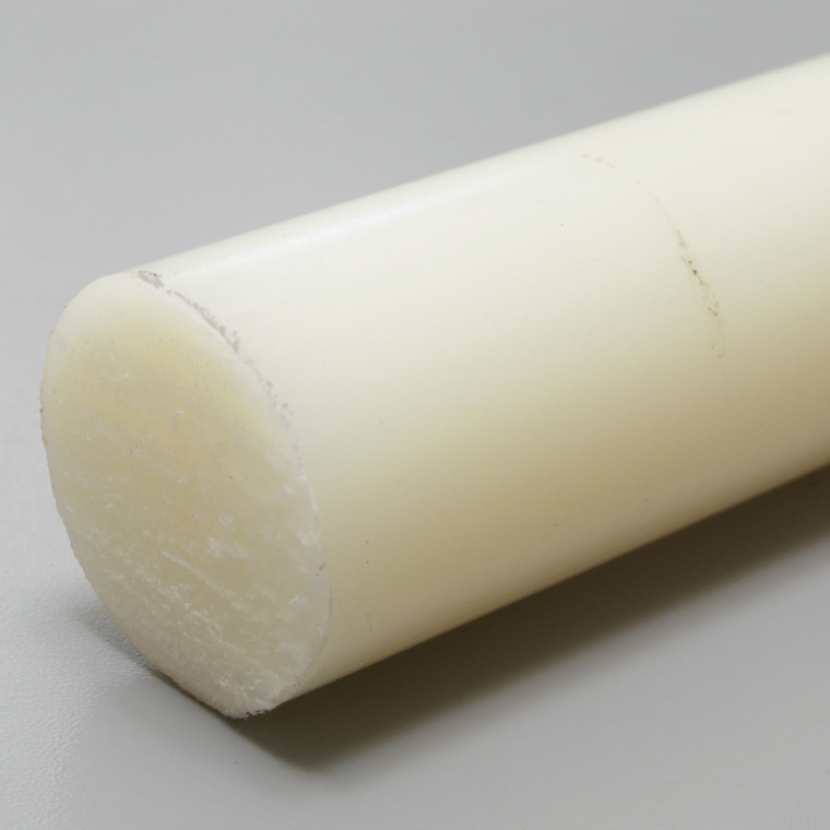 Nylon Rod Stock Length 24" x 1.125" Diameter