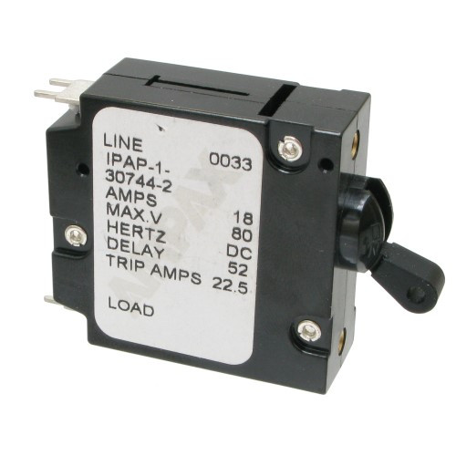 DC Circuit Breaker, Toggle Style