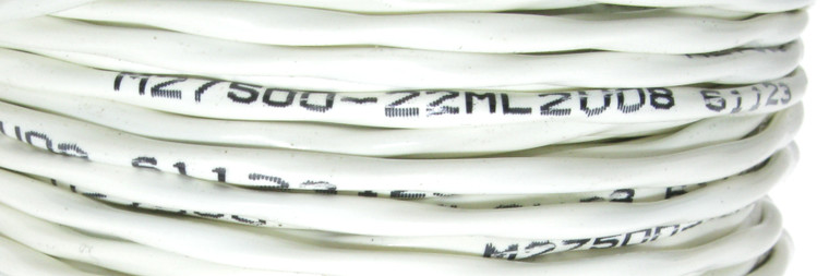 M27500-22ML2U08, 22/2 Unshielded Tinned Copper PVDF Insulated Wire, 230 Feet