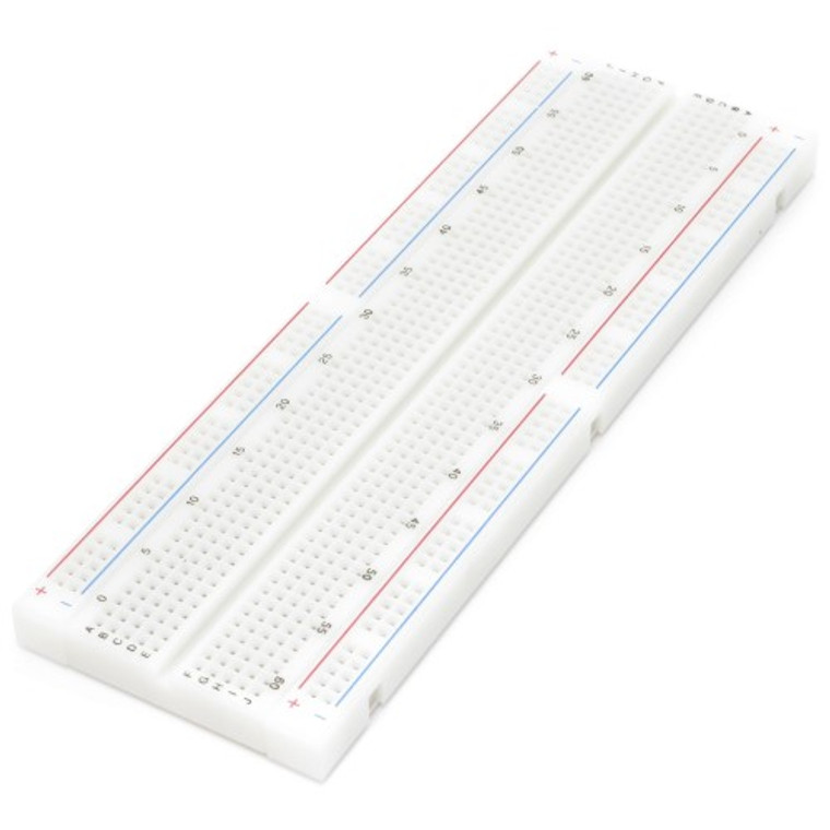 830 Tie Point Solderless Breadboard, Unmounted 830 Tie Point Solderless Breadboard, Unmounted