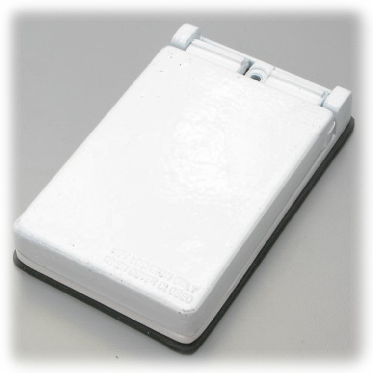 Cover Single Gang GFCI Decorator White