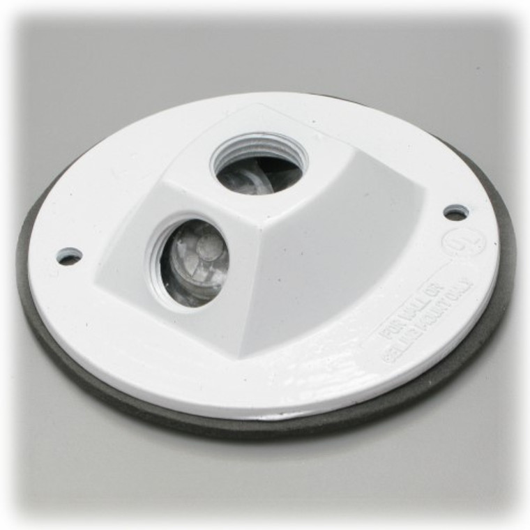 Lamp Holder Cover 4" Round Weatherproof