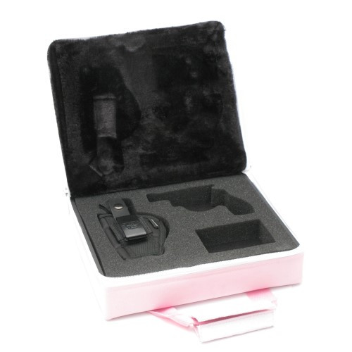 Bull Dog Pink Zippered Carry Case