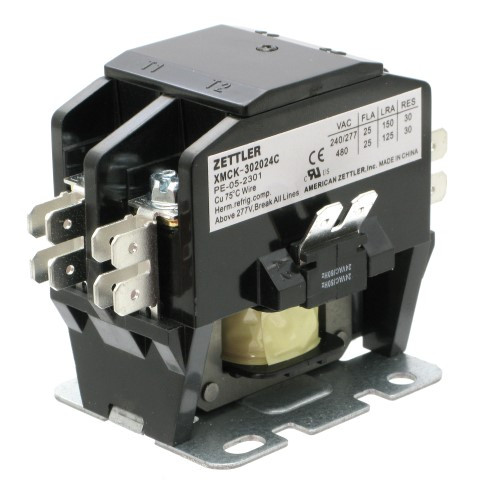 Contactor / Relay 25 Amp 2PST Normally Open 24 VAC