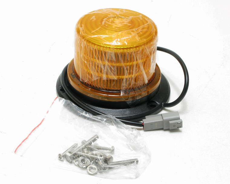 LED Strobing Beacon, 360-degree, Amber LED Strobing Beacon, 360-degree, Amber