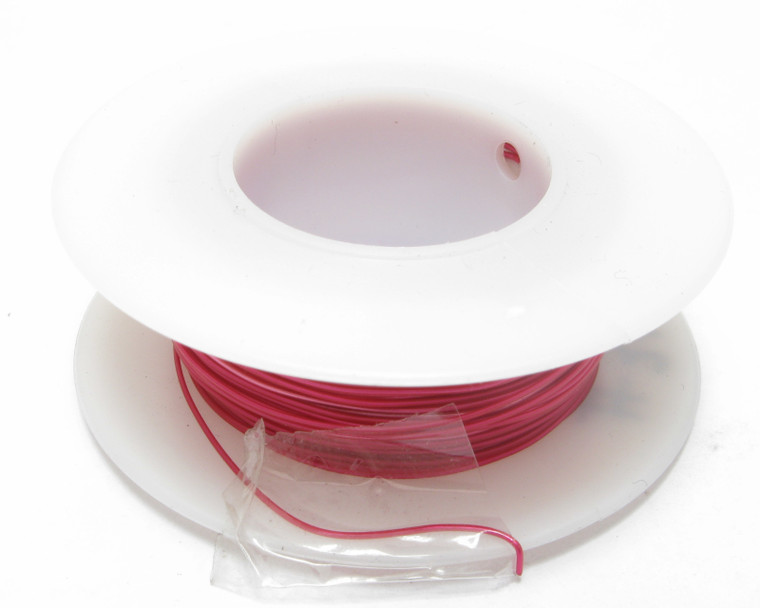 Kynar Wire Wrap Wire, 30AWG, 100ft Red