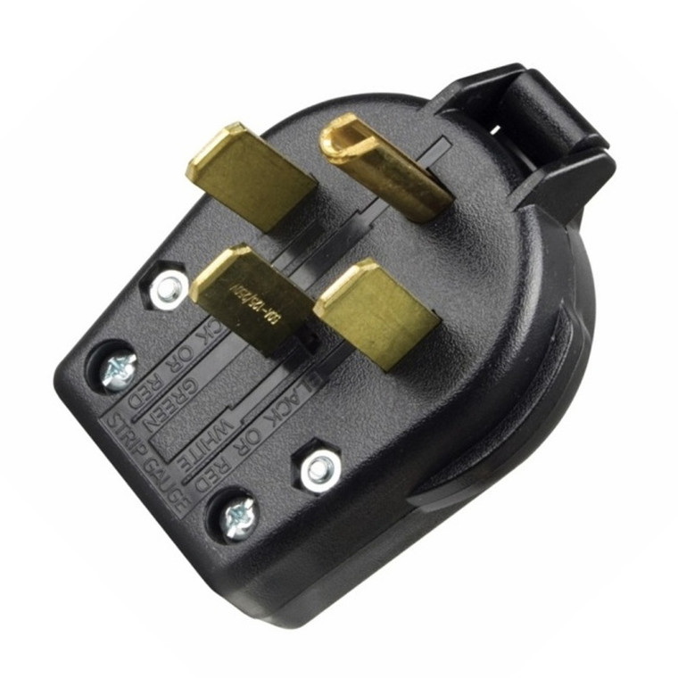 Commercial Range and Dryer Power Plug, NEMA 14-30P / NEMA 14-50P