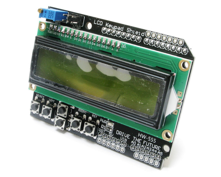 Arduino Compatible LCD Keypad Shield Module