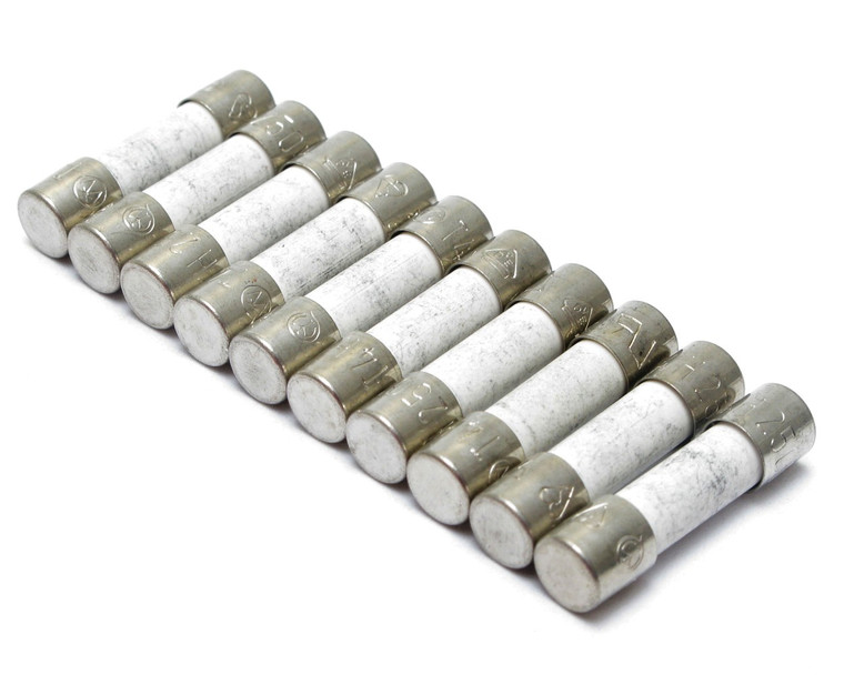 Slow-Blow GMA Ceramic Fuse, 4 Amp - 10 Pack