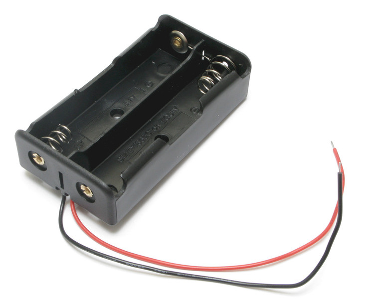 Battery Holder 2 x 18650 Lithium 3.7 Volt Rechargeable Batteries
