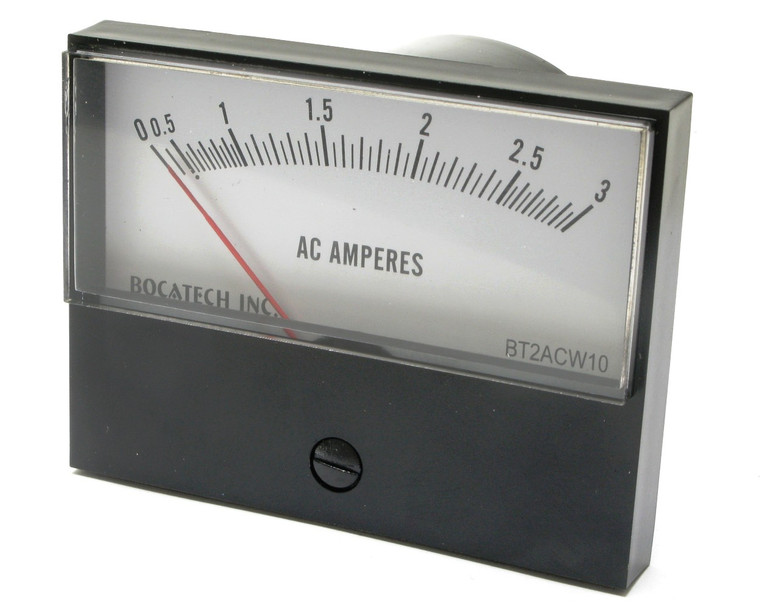 0 - 3 Amp AC Analog Panel Meter