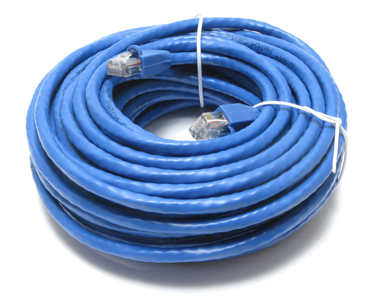 CAT6 UTP Patch Cable, 550 MHz, 50 Foot, Blue