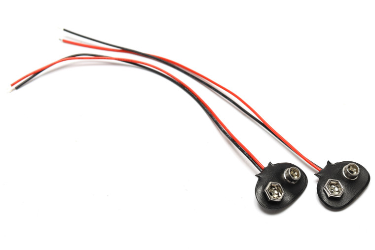 9-Volt Battery Snap Connector "T" Style, 2pc