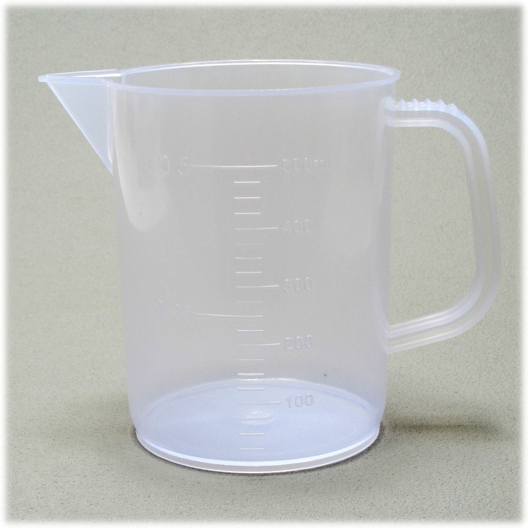 Graduated Beaker, 500 mL with 25 mL Graduation