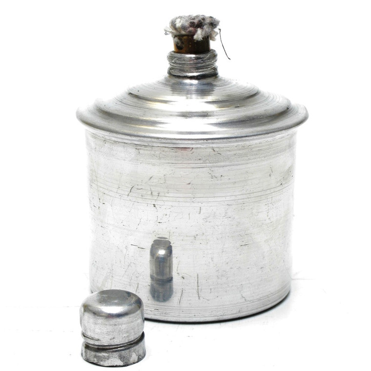 Denatured Alcohol Burner, Aluminium with Wick