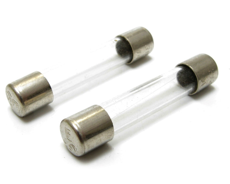 Fast-Acting 3AG Glass Cartridge Fuse, 1 Amp - 100 Pack