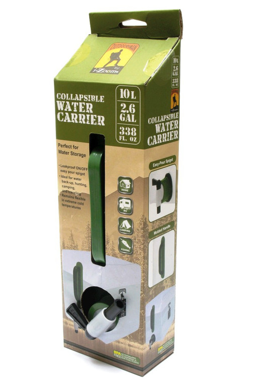 Collapsible Water Carrier – 10 Liter Portable Storage Tank