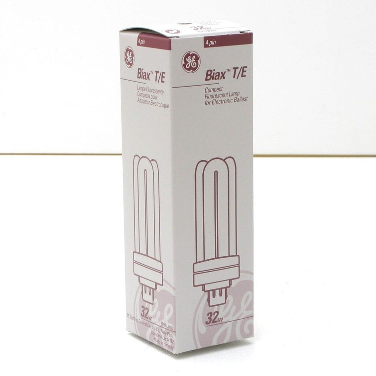 GE F32TBX/SP41/840/A/4P Compact Fluorescent Light, 4000K, 10pc