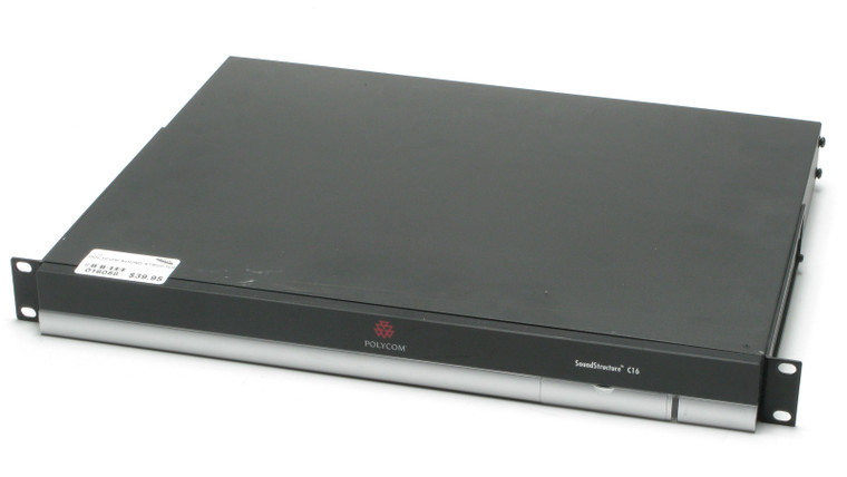 Polycom Sound-Structure C16 Audio Conference Patch 2201-33160-001, used
