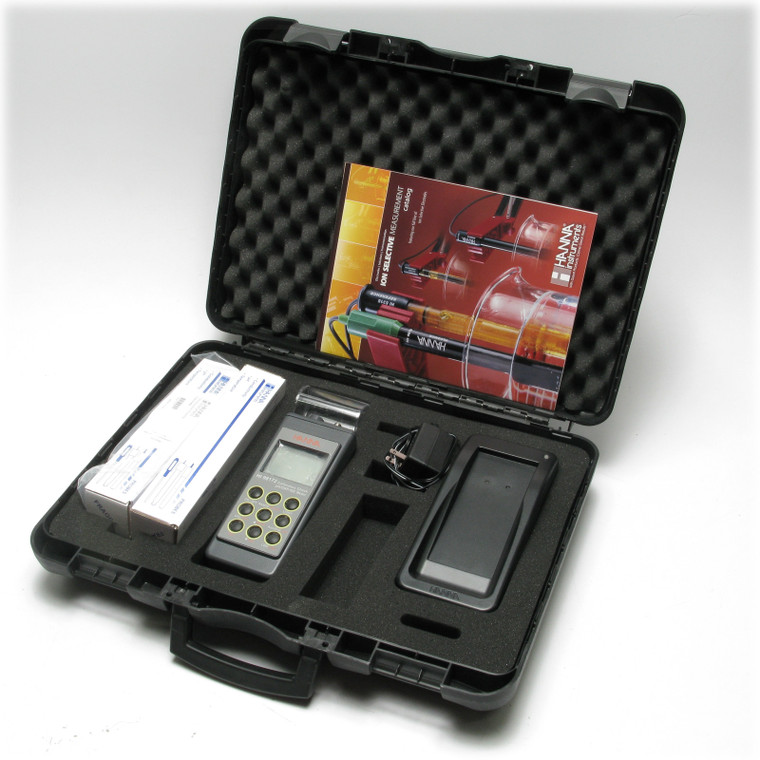 Hanna Instruments HI98172 Portable pH/ORP/ ISE with Calibration Check