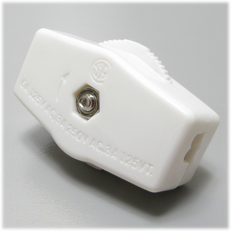 SPST Inline, Thumbwheel Actuator, Lamp Switch