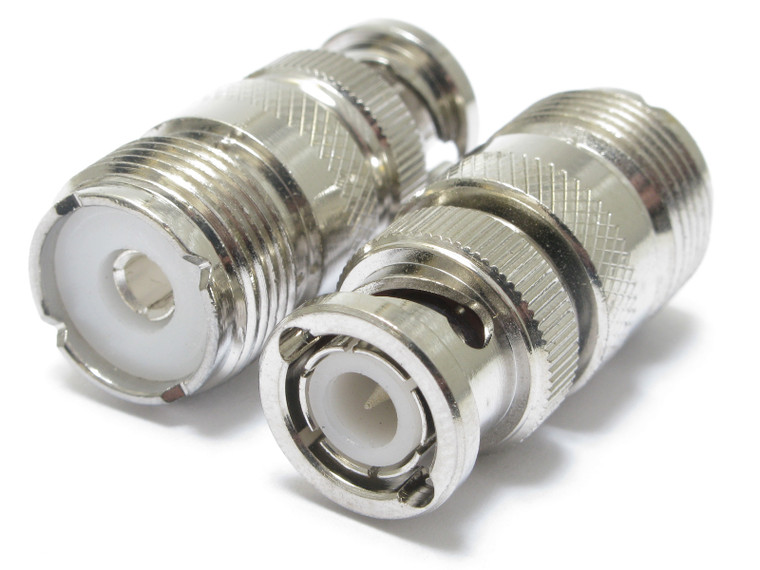 UHF Female to BNC Male Adapter, 5 pcs