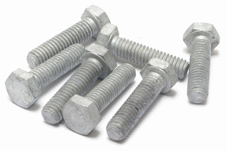 Hex Bolt, 5/16-18 x 1-1/4", Grade 5 Galvanized Steel, 290pcs