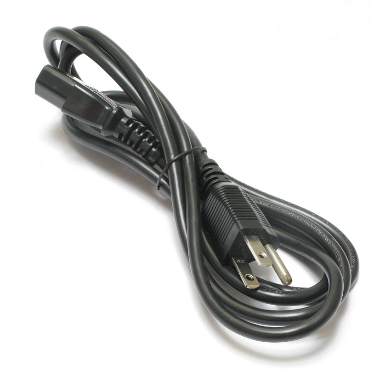 Power Cord, IEC C13 to NEMA 5-15P 18/3 SVT, 4ft, 20-pack