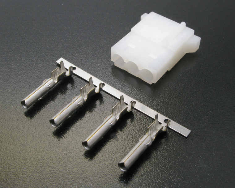 Whelen A442A 3 Sockets and Connector AMP Mate-N-Lok (Plug)