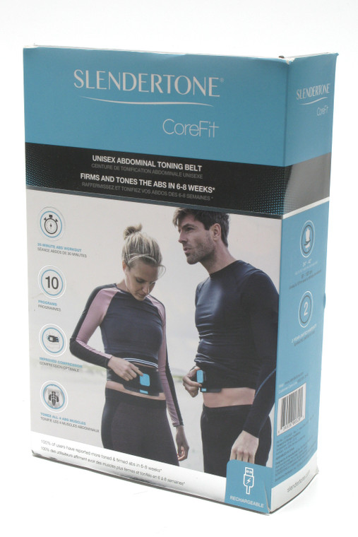 Slendertone CoreFit Unisex Abdominal Toning Belt, open stock