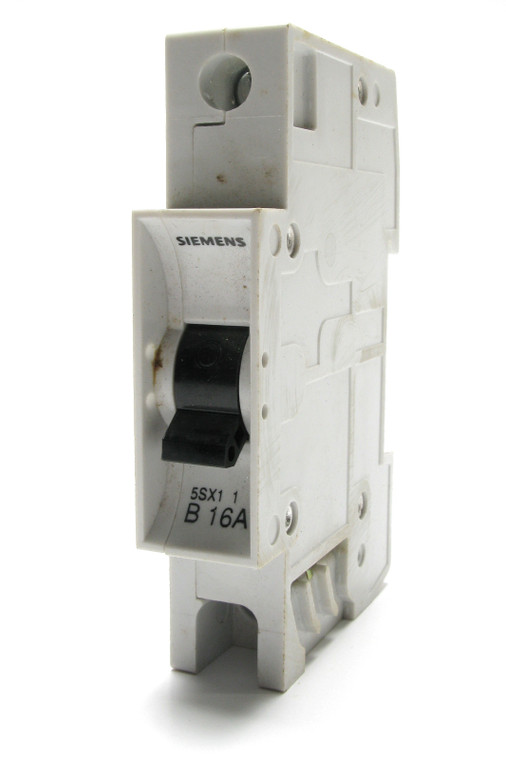 Siemens 5SN1216 380VAC 16 Amp 1-pole DIN Rail Circuit Breaker