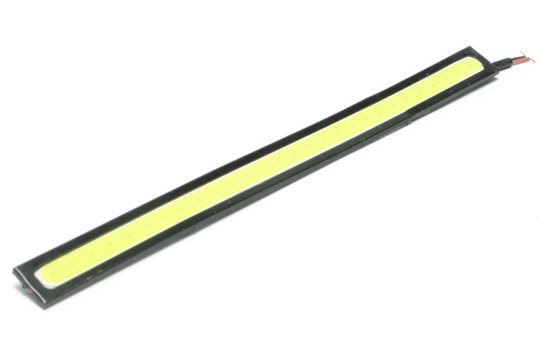 White 12 Volt DC C.O.B. LED Strip Light