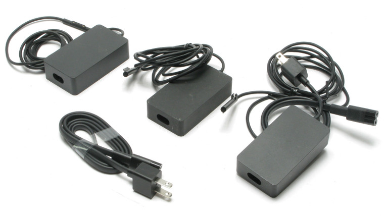 Microsoft 1625 Surface Pro 3 & Model 1706 Power Supplies, Lot of 3