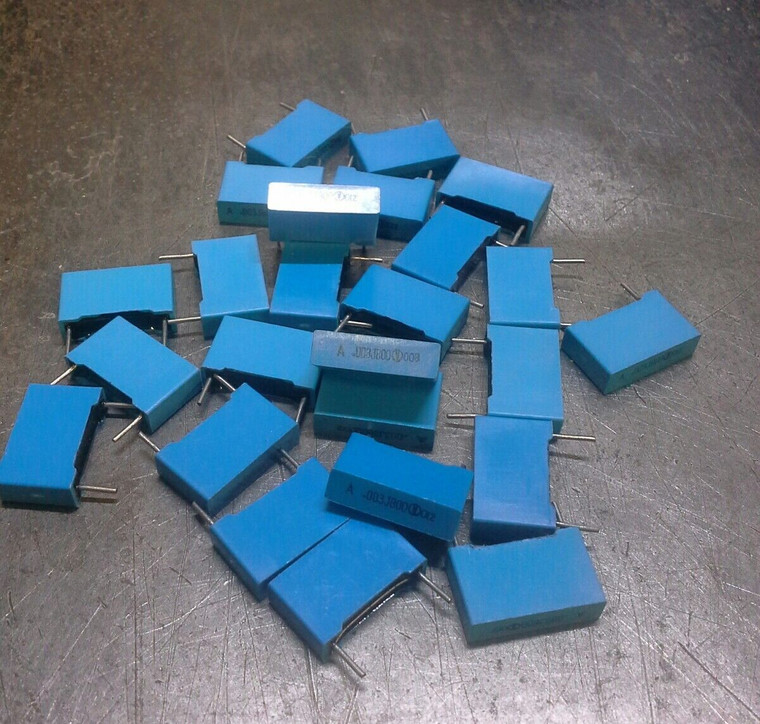 Poly film capacitors, 0.003UF/3000PF 800V, 25pcs