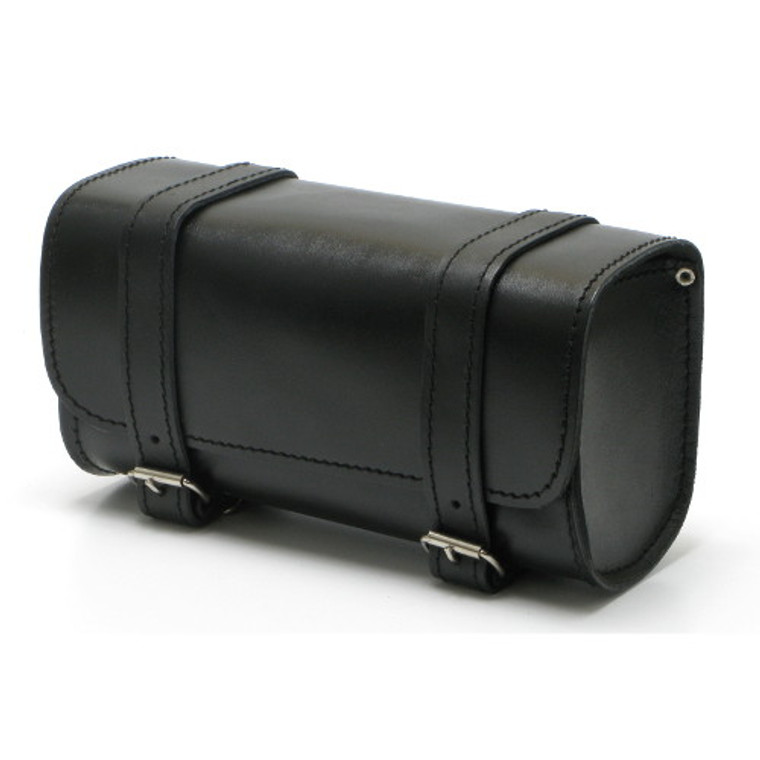 Motorcycle Handlebar Leather Tool, Fork, Luggage Bag, 120 cu in. Capacity