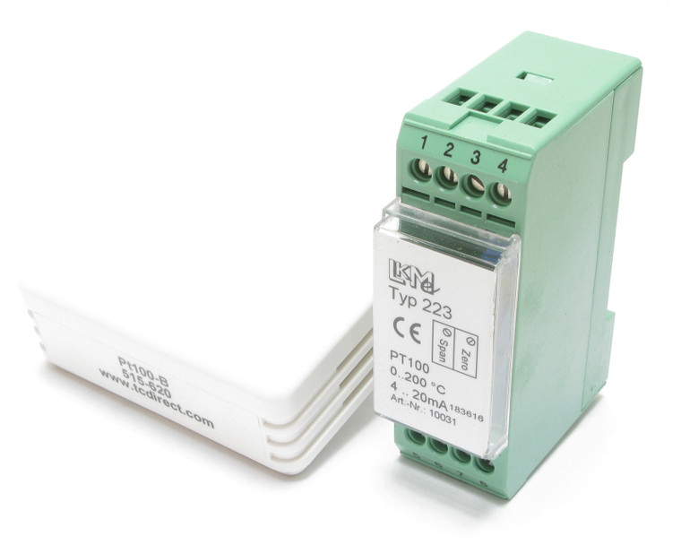LKM Type 223 Temperature Transducer w/TC Direct 515-620 Pt100 Temp Sensor