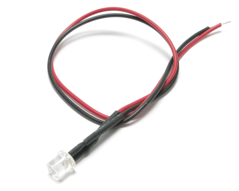 LED Bulb Purple, 12 Volt DC, 5mm