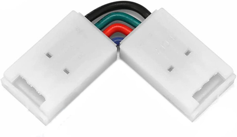LED Light Strip 90 Degree Adapter, 10mm Wide